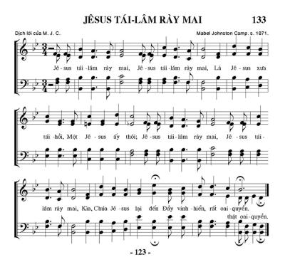 Jesus Tái Lâm Rày Mai