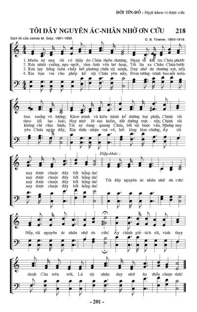 Tôi Đây Nguyên Ác Nhân Nhờ Ơn Cứu