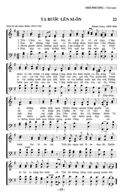 Ta Bước Lên Si-ôn