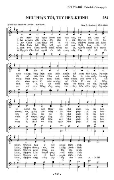 Như Phận Tôi, Tuy Hèn Khinh