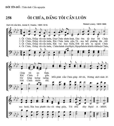 Ôi Chúa! Đấng Tôi Luôn Cần