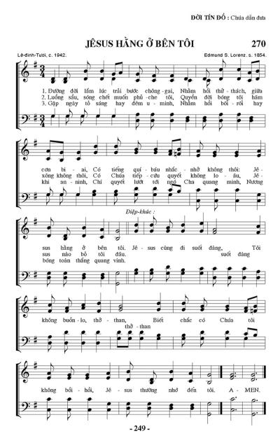 Jesus Hằng Ở Bên Tôi