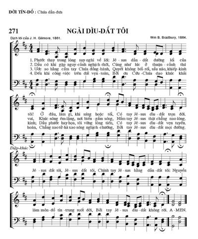 Ngài Dìu Dắt Tôi