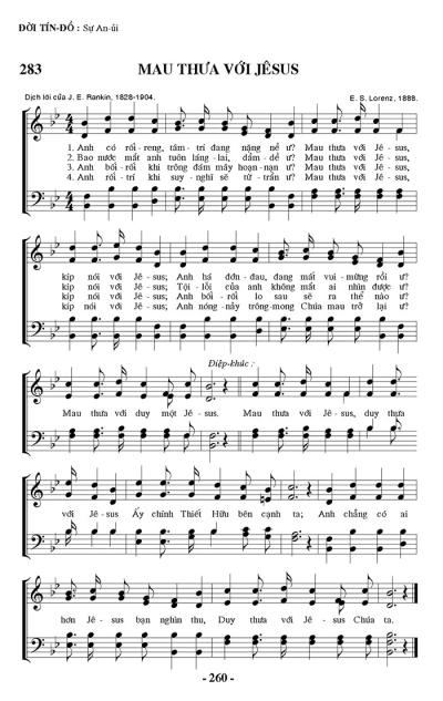 Mau Thưa Với Jesus