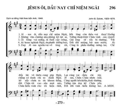 Jesus Ôi! Dầu Nay Chỉ Niệm Ngài
