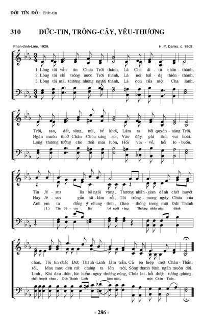 Đức Tin, Trông Cậy, Yêu Thương