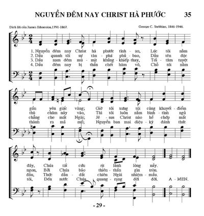 Nguyền Đêm Nay Christ Ban Phước