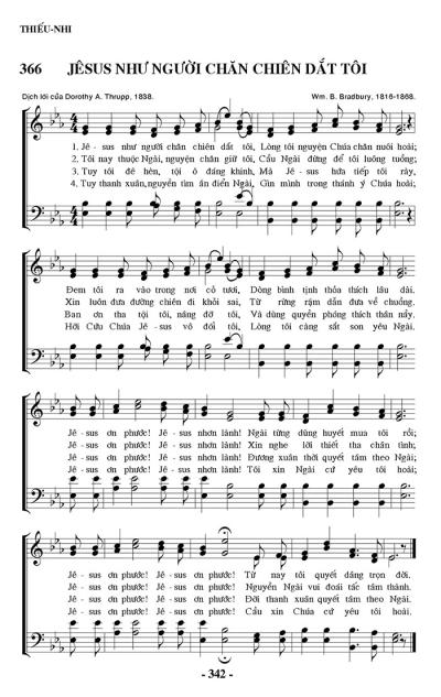 Jesus Như Người Chăn Chiên Dắt Tôi