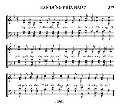 Bạn Đứng Phía Nào?