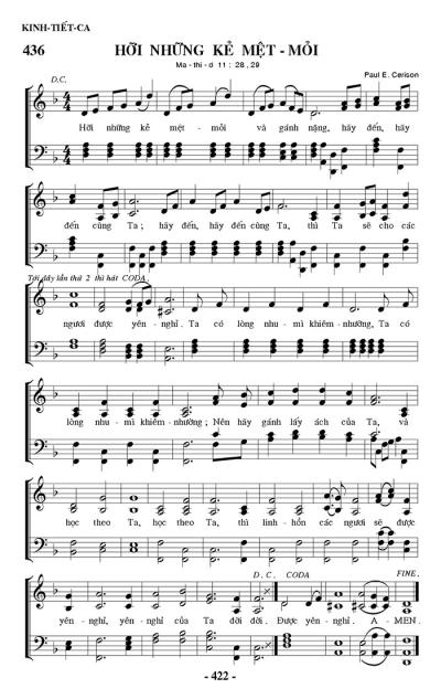 Hỡi Những Kẻ Mệt Mỏi