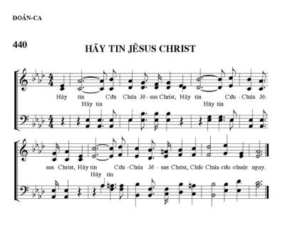 Hãy Tin Jesus Christ