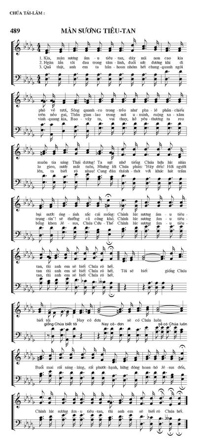 Màn Sương Tiêu Tan