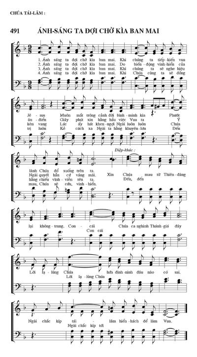 Ánh Sáng Ta Đợi Chờ Kìa Ban Mai