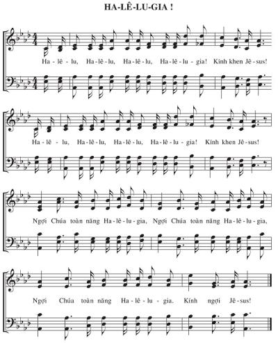 Ha-lê-lu-gia!