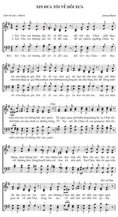 Xin Đưa Tôi Về Đồi Xưa