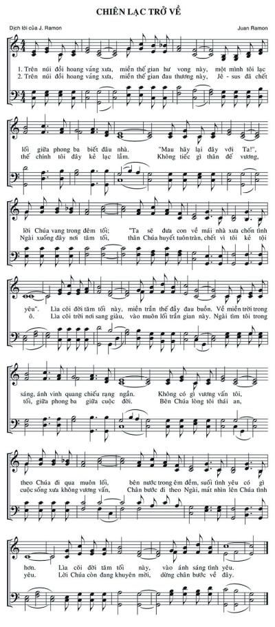 Chiên Lạc Trở Về