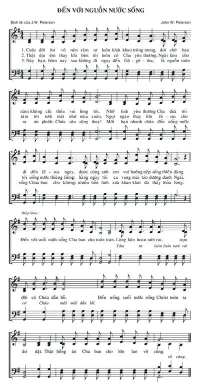 Đến Với Nguồn Nước Sống