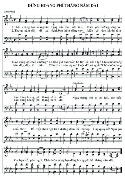 Đừng Hoang Phí Tháng Năm Dài