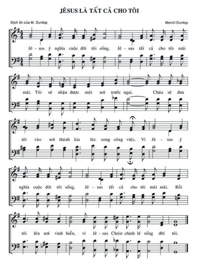 Jêsus Là Tất Cả Cho Tôi