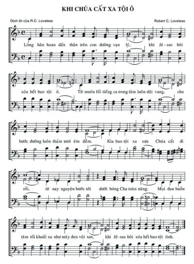 Khi Chúa Cất Xa Tội Ô