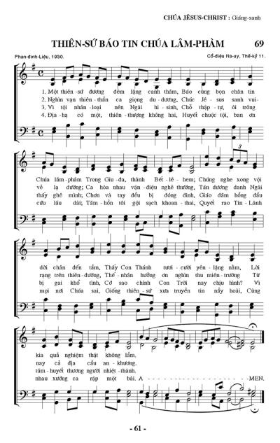 Thiên Sứ Báo Tin Chúa Lâm Phàm