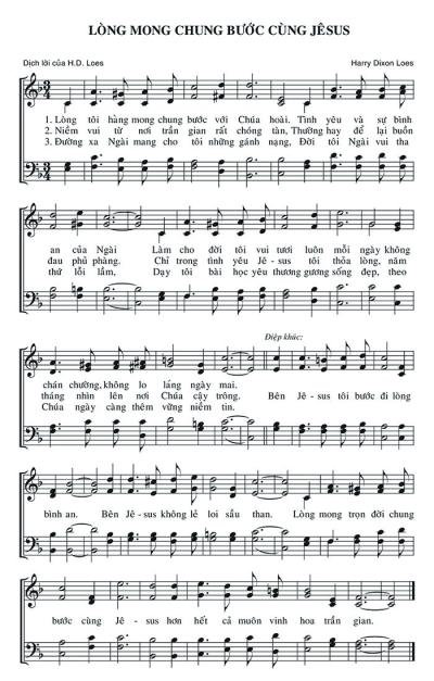 Lòng Mong Chung Bước Cùng Jêsus