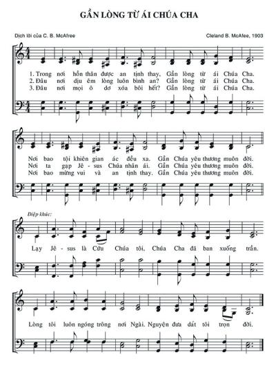 Gần Lòng Từ Ái Chúa Cha