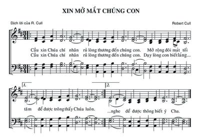 Xin Mở Mắt Chúng Con