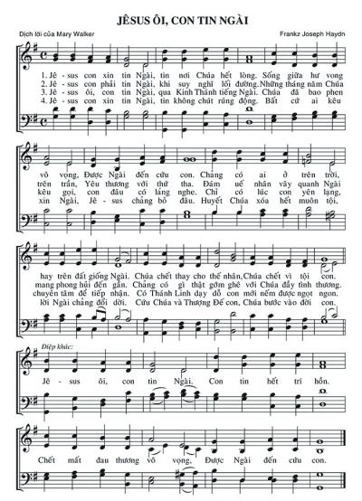 Jêsus Ôi, Con Tin Ngài