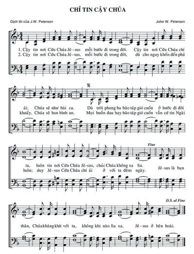 Chỉ Tin Cậy Chúa