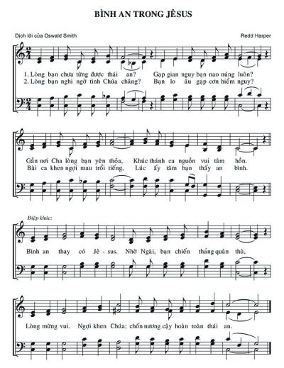 Bình An Trong Jêsus