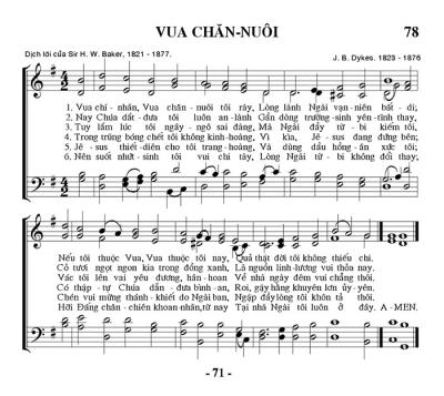 Vua Yêu Thương Chăn Giữ Tôi