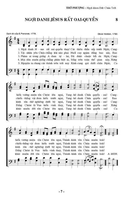 Ngợi Danh Jêsus Rất Oai Quyền