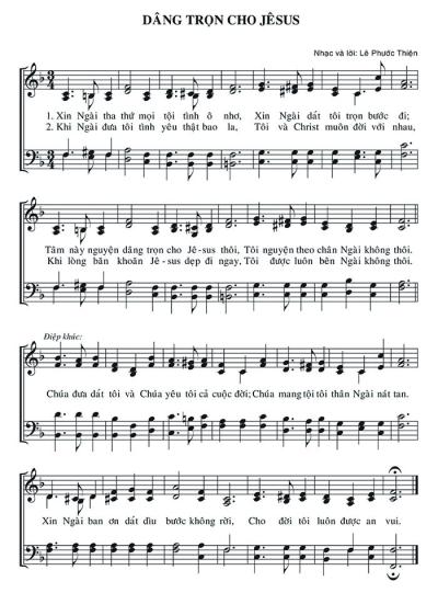 Dâng Trọn Cho Jêsus