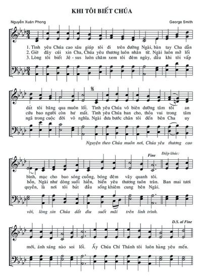 Khi Tôi Biết Chúa