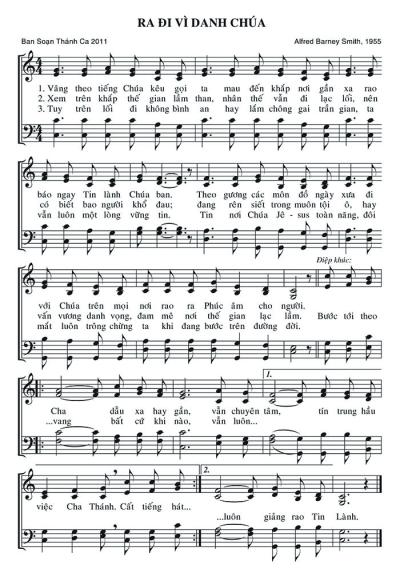 Ra Đi Vì Danh Chúa