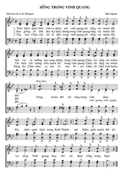 Sống Trong Vinh Quang