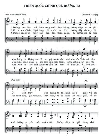 Thiên Quốc Chính Quê Hương Ta
