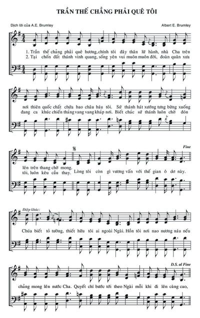 Trần Thế Chẳng Phải Quê Tôi