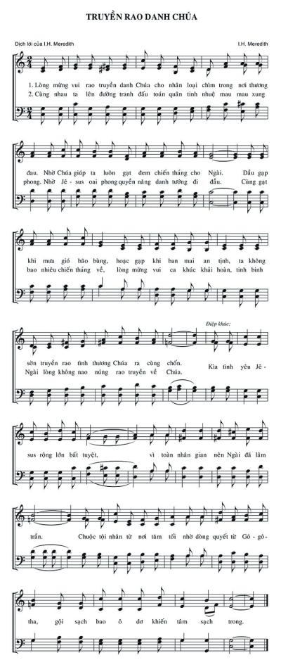 Truyền Rao Danh Chúa