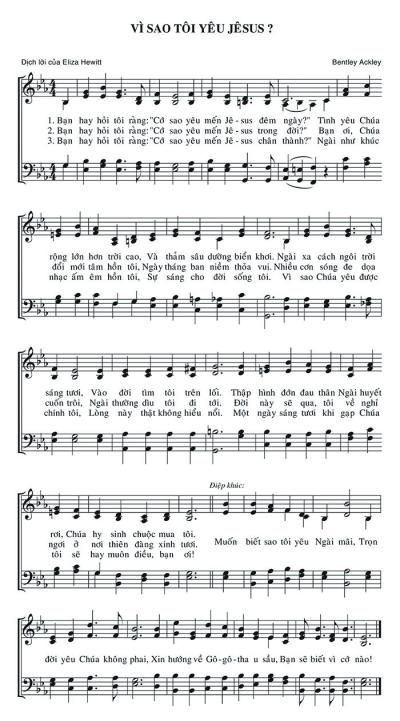 Vì Sao Tôi Yêu Jêsus