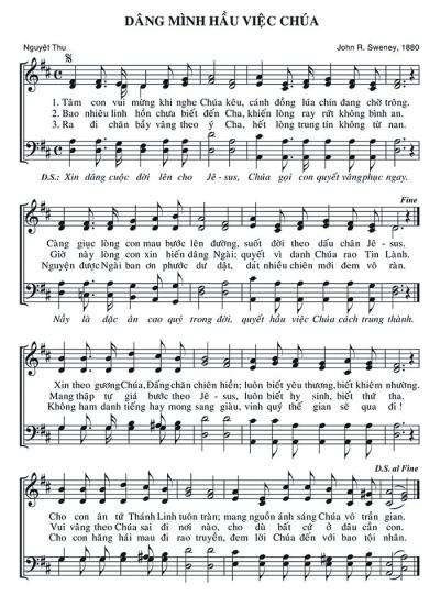 Dâng Mình Hầu Việc Chúa