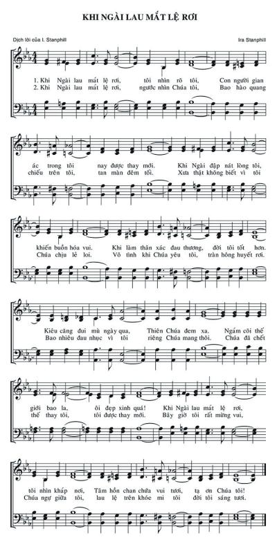 Khi Ngài Lau Mắt Lệ Rơi