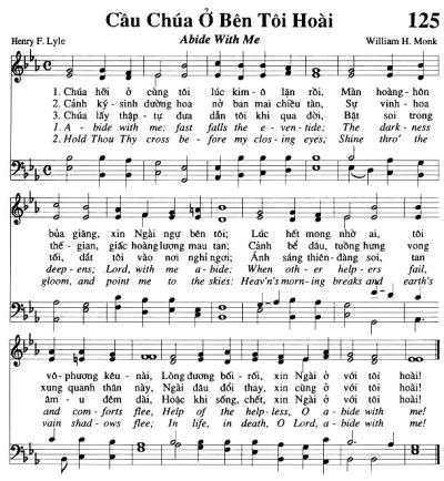 Cầu Chúa Ở Bên Tôi Hoài