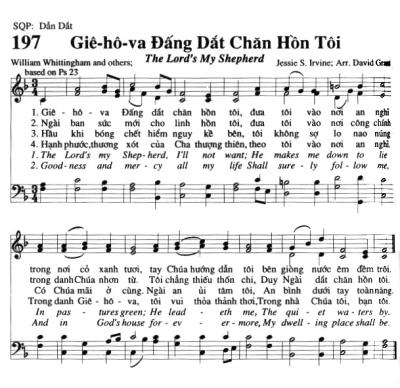 Giê-hô-va Đấng Dắt Chăn Hồn Tôi
