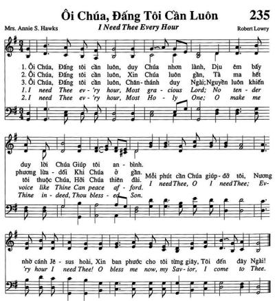 Ôi Chúa! Đấng Tôi Cần Luôn