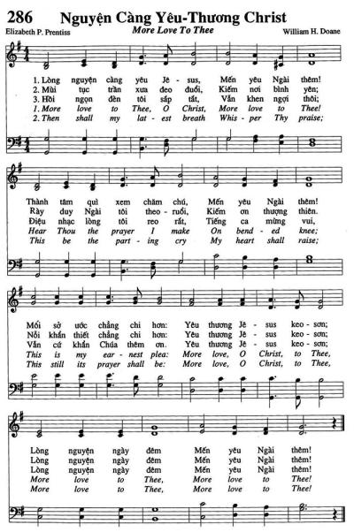 Nguyện Càng Yêu Thương Christ