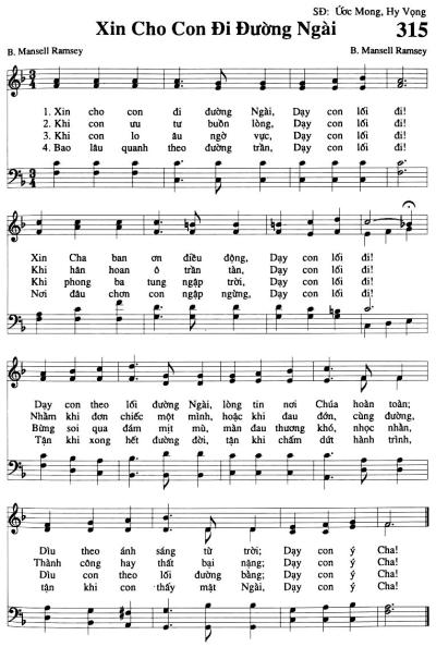 Xin Cho Con Đi Đường Ngài