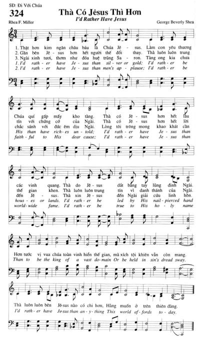 Thà Có Jesus Thì Hơn