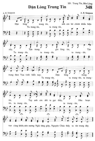 Dặn Lòng Trung Tín